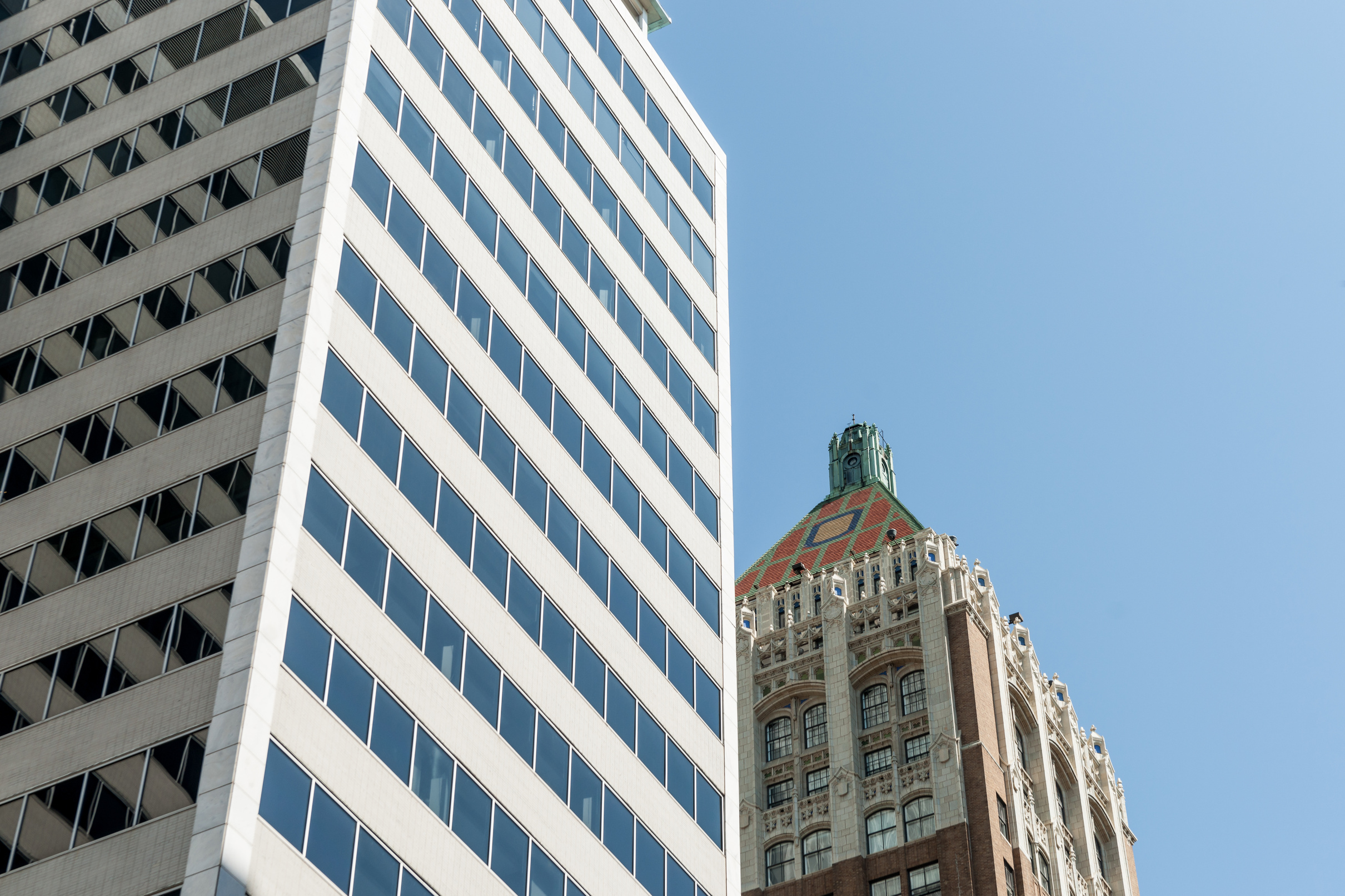 Modern and traditional architecture, buidlings and street scenes